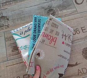 Selecting the perfect hand towel for your DIY toilet paper roll cover.