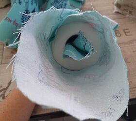 Reuse towels creatively with this fabric toilet roll cover trick