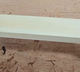over the arm sofa table httv, DIY furniture project prepping the top panel