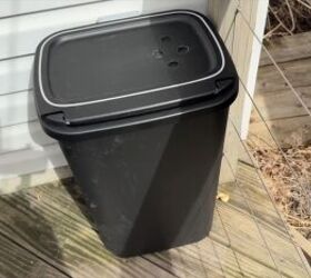 Learn how to make a rain catcher from a lidded garbage can