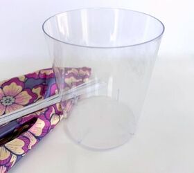 She made this cheap plastic container almost unrecognizable with this charming and rustic idea