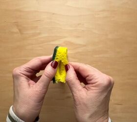 how to use sponges for household hacks, Use a sponge to clean high spots