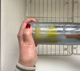 how to use sponges for household hacks, How to clean narrow jars with a sponge trick