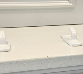 Stick Command hooks on your mantel for this gorgeous idea