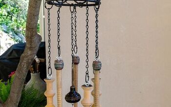 How to Make DIY Wind Chimes Using Thrifted Vintage Finds