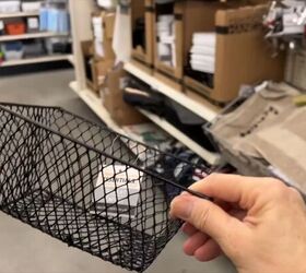 DIY wire basket with lid 