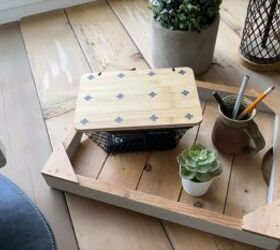Storage Bin With Bamboo Lid: Easy DIY Clutter Buster