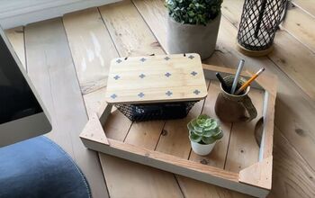 Storage Bin With Bamboo Lid: Easy DIY Clutter Buster