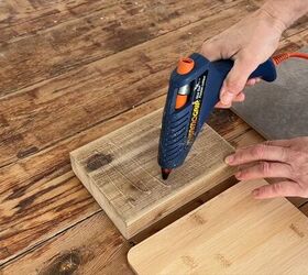 Bamboo board soap stand instructions