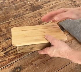 Bamboo chopping board upcycle