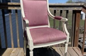 You don't have to rip off that old ugly fabric to give your chairs a gorgeous new look