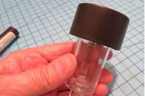 Glue a solar light into a dollar store bowl for this gorgeous outdoor idea