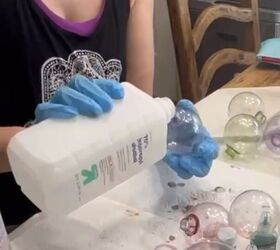 We know it's early, but you should already be planning this rubbing alcohol idea for Halloween (thank us later!)