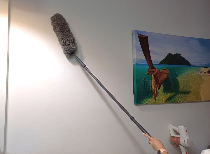 Removing loose dirt ensures your DIY steam-clean leaves no grit behind