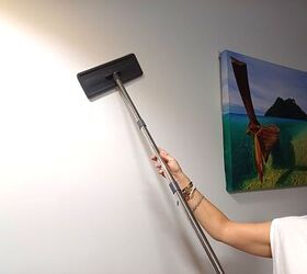 Steam cleaning walls with vinegar