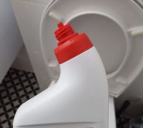 Clingy vinegar gel toilet cleaner tutorial