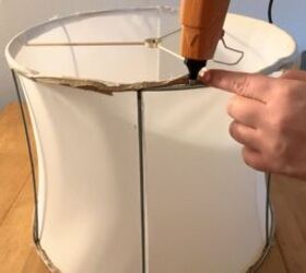 Don't toss your old lampshade before seeing this