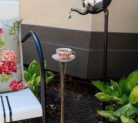 How to Make Whimsical Garden Teapot Decor