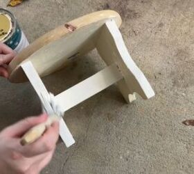 Painting the stool