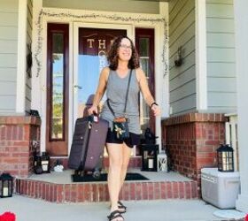 Suitcase packed