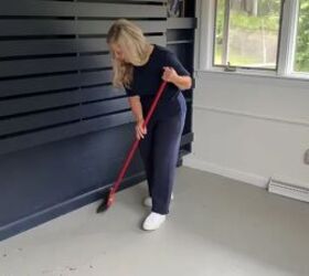 How she transformed her simple plywood floors in a flash (easier than you think!)