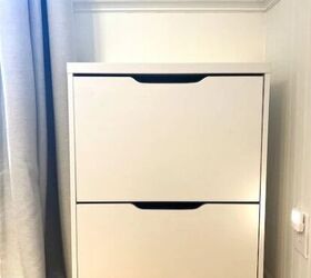 This will solve your shoe storage problem in a beautiful way!