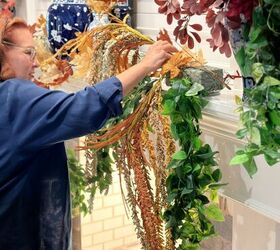 grand fall mantel decor