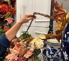 grand fall mantel decor