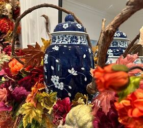 grand fall mantel decor