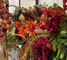 grand fall mantel decor