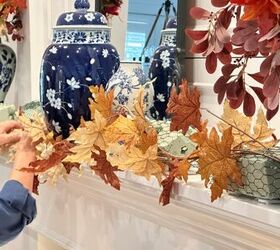 grand fall mantel decor