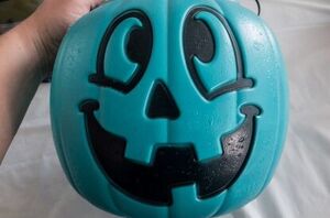 This has got to be one of the cutest ways you can use a plastic pumpkin bucket