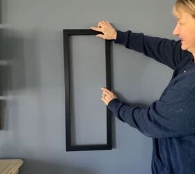 This woman just totally convinced us to hang an empty frame on our wall (brilliant!)