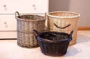 You're going to want to gather all of your wicker baskets when you see this quick trick
