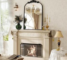 12 indoor halloween decor ideas that dont scream haunted house, Witchy Mirror or Mantel Display