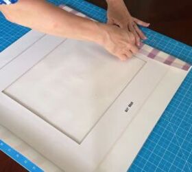 this simple trick makes hanging wall art 10x easier, Refreshing the picture mats