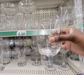 The super fun way she upgrades plain dollar store glasses for summer