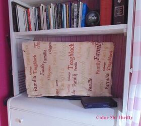 diy tv cover from upcycled pillow case, TV with temporary cover