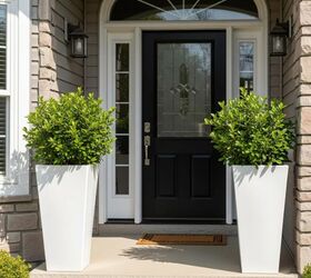 Worth Garden Large 28 Inch Tall Planters Set of 2 - image via Amazon