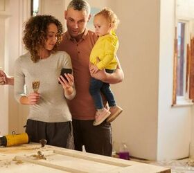 Family doing a renovation project - image via Canva