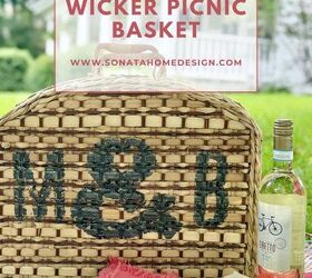 DIY Picnic Basket Makeover: Posh Picnic on a Budget