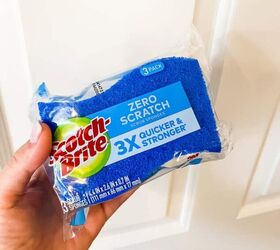 The secret to a beautiful furniture flip? Just a basic kitchen sponge