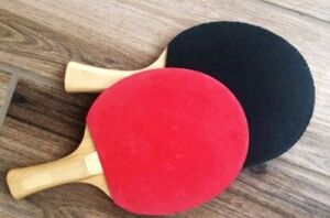 She uses ping pong paddles for fall in the most surprising way