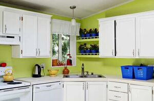 How this DIYer almost completely ruined her kitchen cabinets