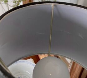 Here's what to do if you have a lampshade that's just the right shape and size but not quite the right color...