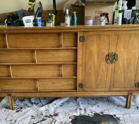 Watch how she made this buffet from the 1950s look like it came from the past decade