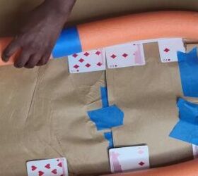 Why sticking playing cards in a pool noodle will give your room a clever upgrade