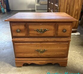 This modern update gave this vintage piece a lot more personality