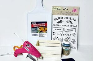 Use a cutting board for this brilliant kitchen storage boost