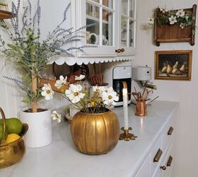 diy brass pumpkin vase